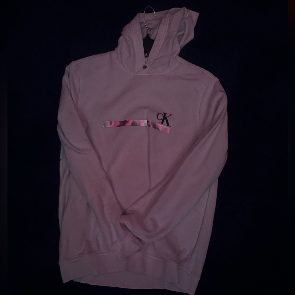 White Calvin Klein hoodie